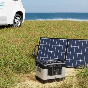محطة طاقة محمولة 2000W بنك طاقة مولد شمسي