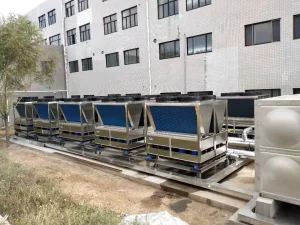 4.5-150kw OEM Residential and Commercial Industrial Air Source Water Heater Swimming Pool Heat Pump