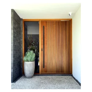 Ace Customized Personalized Wooden Door Elegant Modern Design Household and Commercial