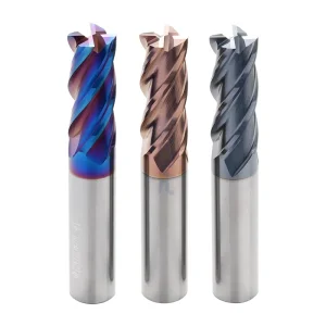 55 HRC 60 HRC55 HRC65 8 Mm 2 4 Flutes CNC Flat Endmill