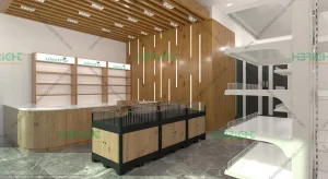 Multi Style Convenience Grocery Supermarket Interior Layout Design