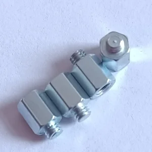 High Precision Non-Standard Threaded Screw Bolt Zinc Steel Special Screw Bolt Standoff Male-Female Standoff