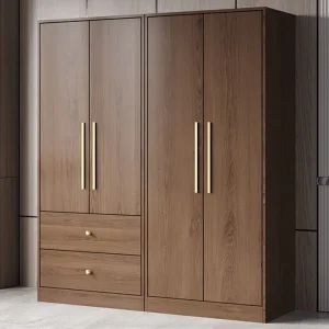 Modern MDF Wooden Wardrobe