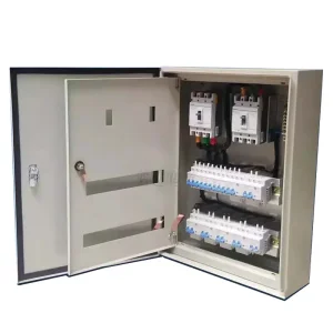 3 Phase Solar Power Electrical Distribution Box Stainless Steel Plastic Explosion Proof Solar DC 4 Way MCB Distribution Box