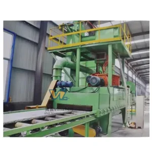 Turnkey Stone Surface Treatment Shot Blasting Line with Blasting &amp; Polishing
