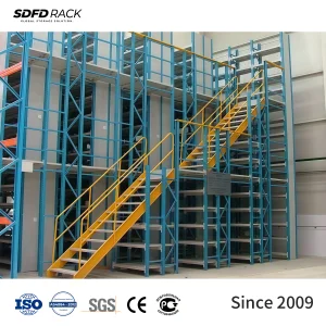 Heavy Duty Mezzanine Floor Racking Warehouse Storage Racks Shelf Units Double Industrial Platforms