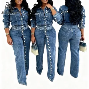 Denim 2-piece set