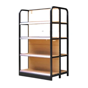 Guichang Four-pillar Metal Supermarket Shelf Can Be Installed Protective Fence Bearing Stronger Customizable Color