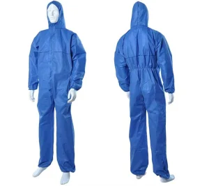 Factory Wholesale Disposable SMS Coverall/Protective Clothing/Safety Clothing