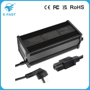 48V 60V 72V Li-ion Battery Charger 20s LiFePO4 Battery Charger 3.7V in Series Battery Pack Aluminum Alloy