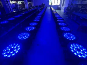 New High Brightness 18LEDs 18W RGBWA UV 6in1 Outdoor Waterpfoor LED PAR Light for Stage