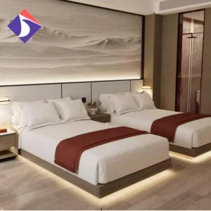 Minimalist Modern Foshan Custom Resorts Hotel Bedroom Furniture