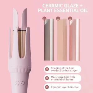 Automatic Rotating Hair Curler Smart Hair Styling Tool Roller Curling Iron for Travel Household Barber Salon Use
