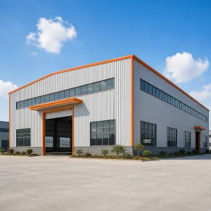 Prefabricated Industrial Warehouse Factory Modular Storage Metal Building