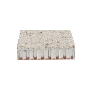 Good Seismic Performance Aluminium Sandwich Panel Stone Composite Honeycomb Sheet