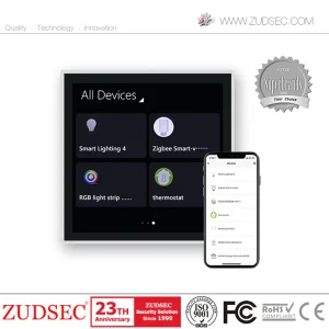 Tuya Smart Switch Panel Poe 4-Inch Touch Screen Tuya Smart Home Control Panel Controller Zigbee Hub Gateway