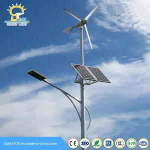 30W-120W Wholesale Hybrid Solar Street Light with Wind Turbine