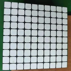 Conveyor Chute Wear Liner, Steel Backed Rubber Ceramic Composite Plate