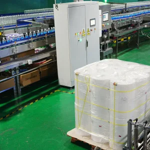 24000bph Sistema de Embalagem Secundária da Linha de Produção Convencional de Água Mineral