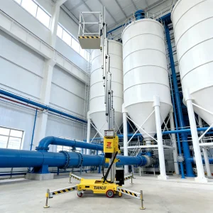 Reliable 5m 6m 8m 10m Single Mast Aluminum Alloy Vertical Lift