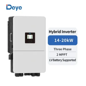 Deye New Model Hot Sale Sun-20K-Sg05lp3 -EU-Sm2 380vthree Phase 20kw Home Hybrid Solar Power Inverter