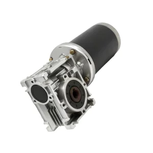 24V DC Motor Speed Reducer Standard RV50 250W Output Power Worm Gearbox
