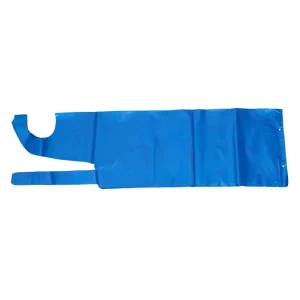 Custom Waterproof Disposable PE Apron Blue/White Plastic Apron