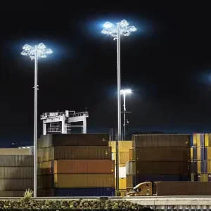 Factory Direct 16m-20m Sports Stadium Flood Lighting for Football Field LED High Mast Stadium Light Pole