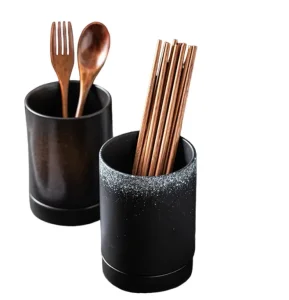jiashun Japanese Speckled Glaze Ceramic Utensil Holder Factories, Companies