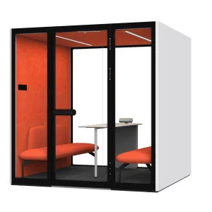 Fashion Indoor Movable Silence Recording Booth for Office or House Use