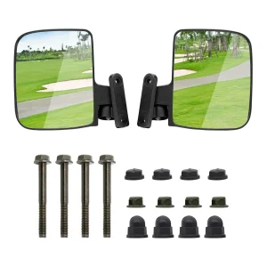 Kit de Conversão de Espelho Lateral Ajustável para Club Car Ezgo YAMAHA