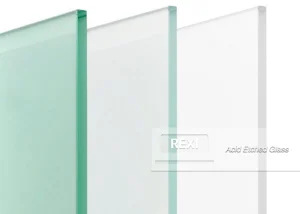 3mm-12mm Acid Etched Glass, frosted and patterned optional, decorative glass CE certified