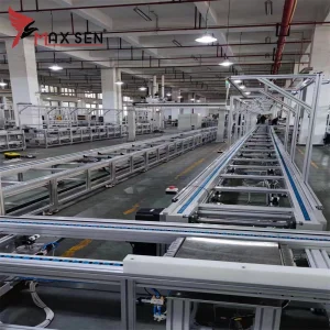Hot sale Double Speed Chain Free Flow Automatic Production Line Automatic Transport Assembly Conveyor System