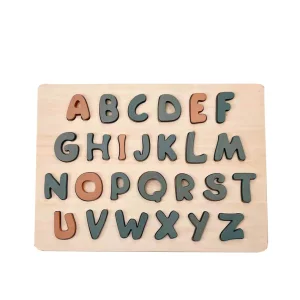 Montessori Letter Matching Board Children Shape Recognition Early Childhood Education Toy Learning Toy