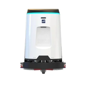 Hard floor cleaning robot