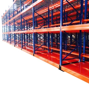 High Density Warehouse Automated Retrieval Type Electric Mobile Pallet Racking
