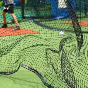 Batting Cage Net HDPE Sport Field Outdoor Sports Fence Barrier Nets High Impact Practice Barrier Sports Netting for Golf Balls