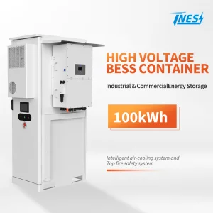 100kWh Battery Storage Container Industrial Commercial Energy Storage Bess All in One Inverter 50KW