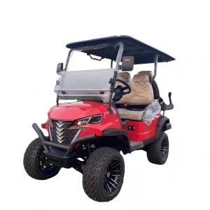 Tongcai CE Approved 4 Seats 48V System Long Range 80 Km Per Charge Quiet Operation Independent Front Suspension for Bumpy Path Comfort as Electric Golf Cart