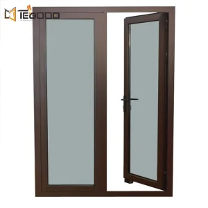 Aluminum Frame Front Door Entrance Swing Door/ Spring Floor Shop