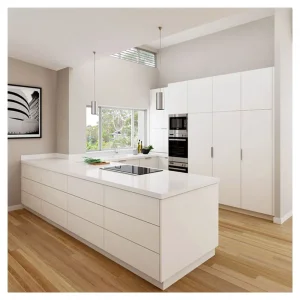 Precio de fábrica de Cbmmart Armarios de cocina de acero inoxidable Muebles de cocina pequeños con el mejor precio