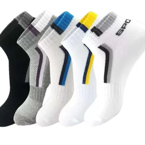 Summer Thin Breathable Mesh Man Running Cycling Socks Cotton Socks