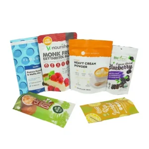 Pouches de reemplazo de comida premium para batidos y smoothies saludables