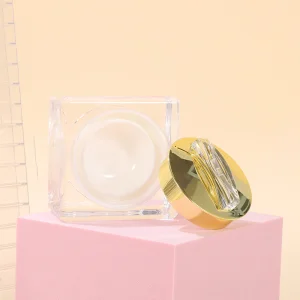 30ml 50ml 100ml 15g 30g 50g Luxury Acrylic Airless Refillable Skincare Set with Cream Jar Thick-Wall Double Layer Skincare Packaging