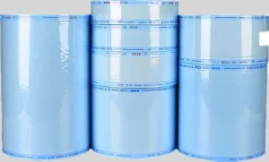 Customized Medical Surgical Device Sterilization Packing Pouches Autoclave Heat Sealing Flat Reels Roll Medicinal Sterilization Reel Sterilization Gusseted