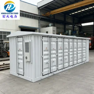Hongda Custom 1000kVA-6300kVA Containerized Power Substation 10kV 60Hz Prefabricated Industrial Mining Unit Dry MV&amp;HV