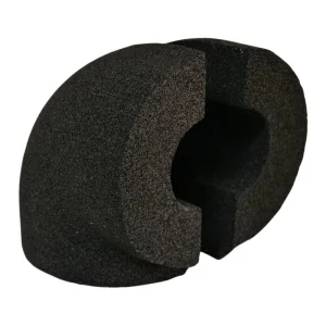 Square Prefabricated Thermal Insulation Elbow Pipe Foam Glass Heat Insulation Material