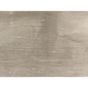 Highly Welcome Silk Linen Mesh Organza Tulle Sustainable Luxurious Comfort Silk Fabric for Apparel