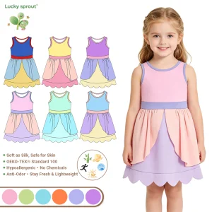 Girls Wholesale Princess Inspired Sleeveless Dress