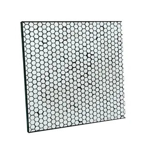 Abrasion Resistant Ceramic Cylinder Liner Alumina Ceramic Rubber Composite Wear Plates